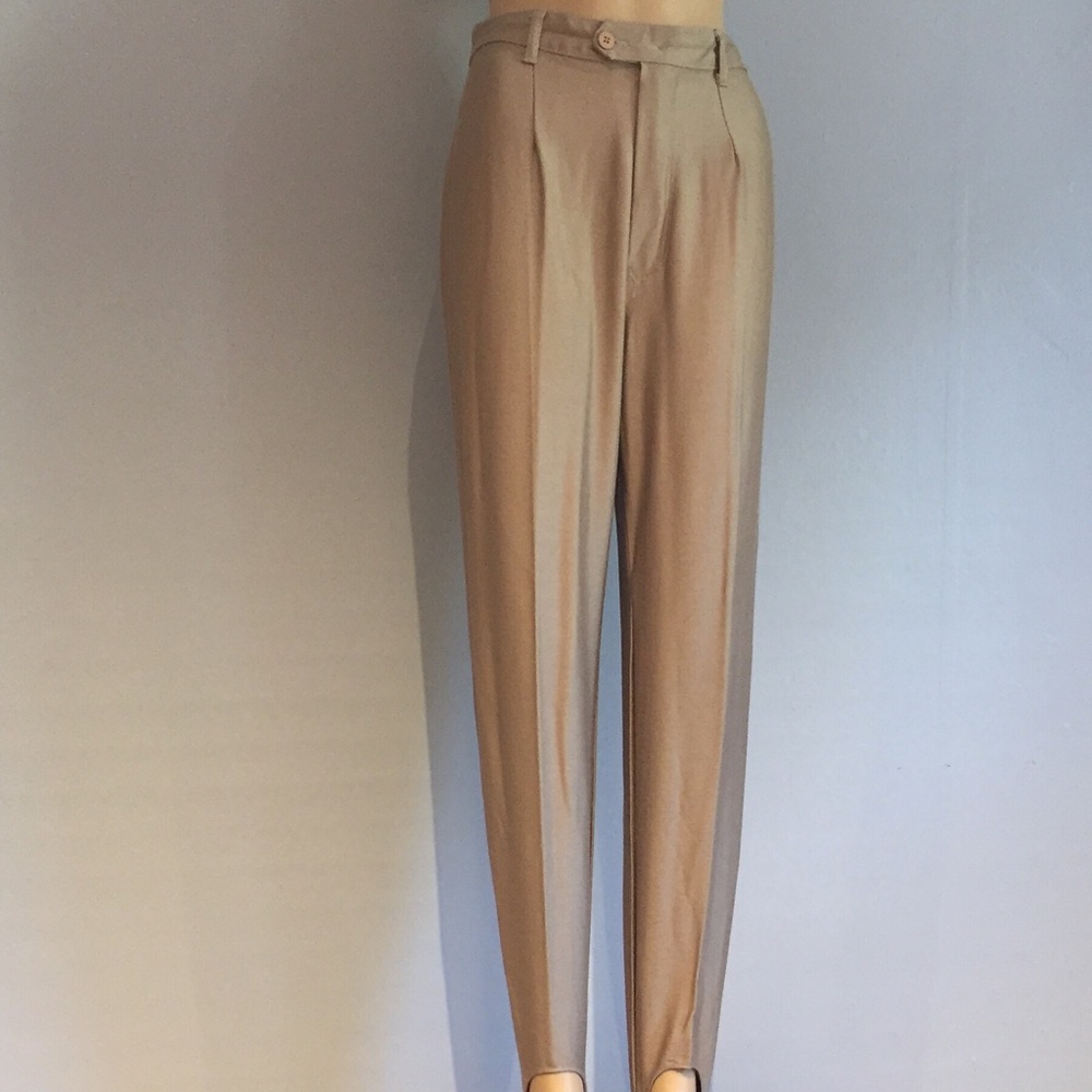 Vertigo Paris stirrup pants tan French size 40
